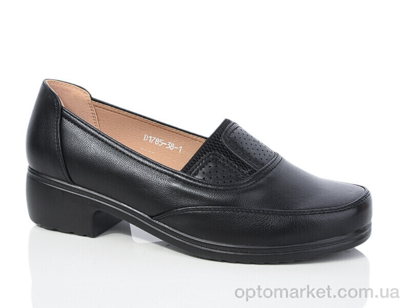 Купить Туфлі жіночі D1785 Коронате чорний, фото 1