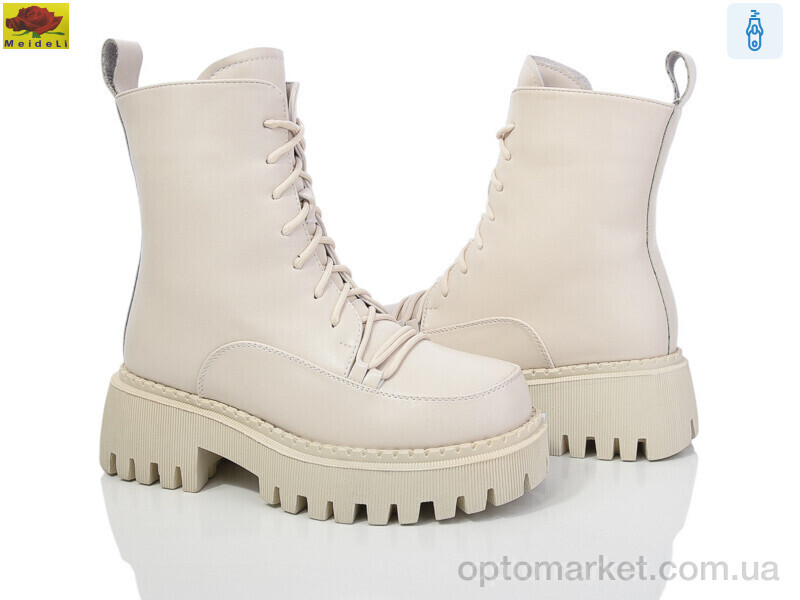 Купить Черевики жіночі D188-17 Mei De Li бежевий, фото 1