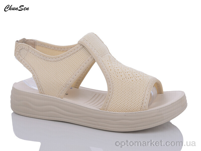 Купить Босоніжки жіночі D21-7 Xing Yun бежевий, фото 1