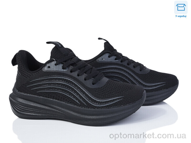 Купить Кросівки жіночі D2100-10 Jomix чорний, фото 1