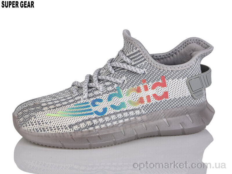 Купить Кросівки дитячі D2108-3 grey Super Gear сірий, фото 1