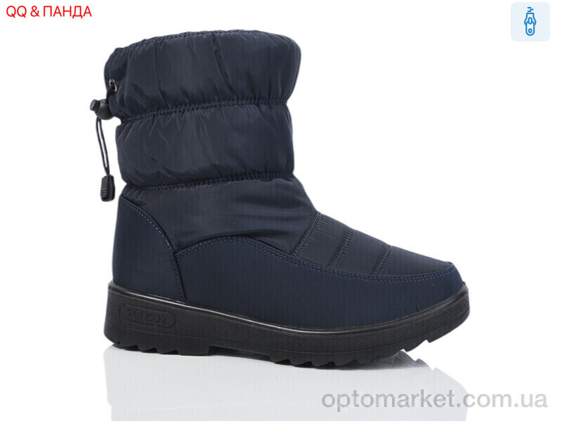 Купить Дутики жіночі D21R141 navy QQ&Панда синій, фото 1