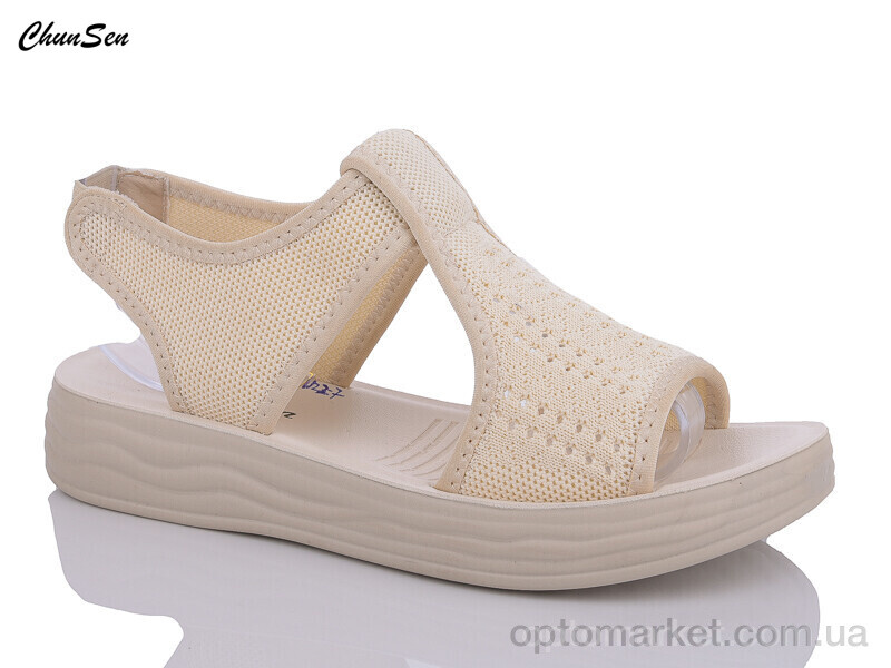 Купить Босоніжки жіночі D22-7 Xing Yun бежевий, фото 1