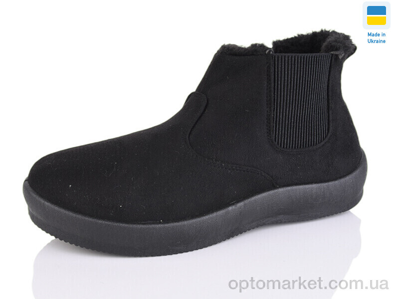 Купить Черевики жіночі Д22 чорний Крок чорний, фото 1