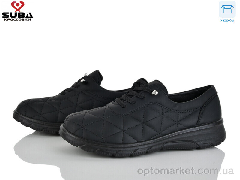 Купить Кросівки жіночі D221-1 Suba чорний, фото 1