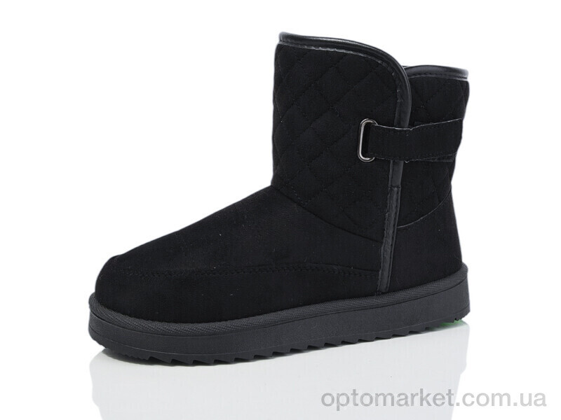 Купить Уги жіночі D22 Ok Shoes чорний, фото 1