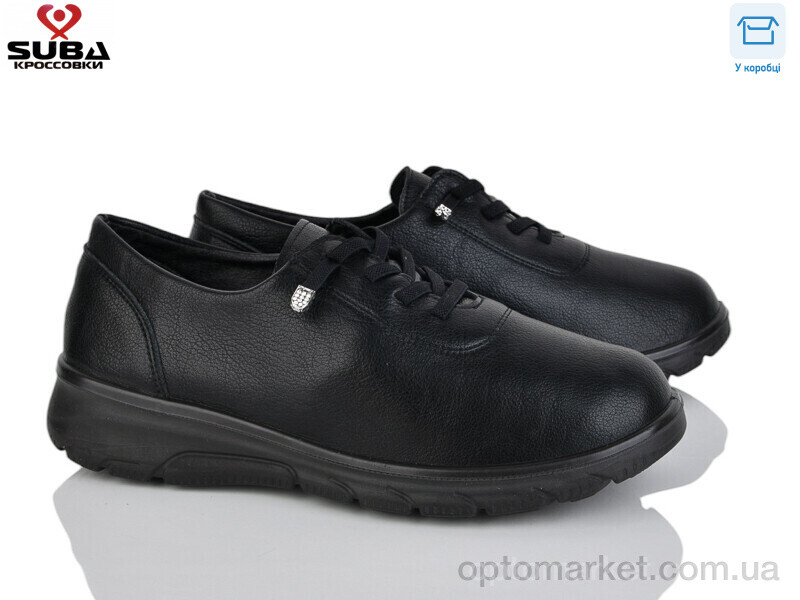 Купить Кросівки жіночі D227-01 Suba чорний, фото 1