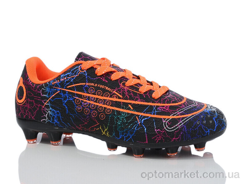 Купить Футбольне взуття дитячі D2325-2H Demax чорний, фото 1