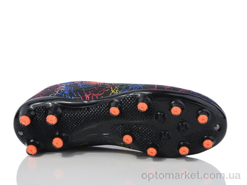 Купить Футбольне взуття дитячі D2325-2H Demax чорний, фото 2