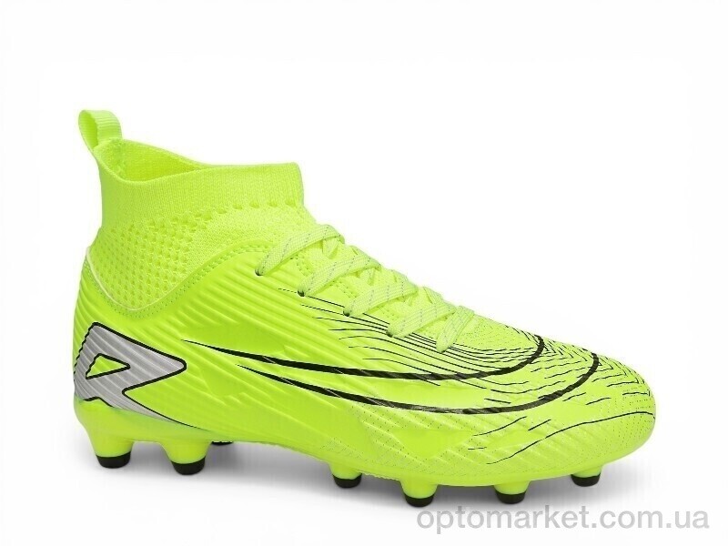 Купить Футбольне взуття дитячі D2338-22H Demax зелений, фото 1