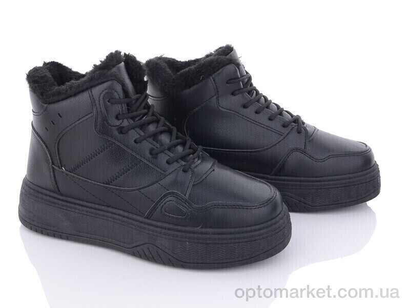 Купить Черевики жіночі D25-1 Ok Shoes чорний, фото 1