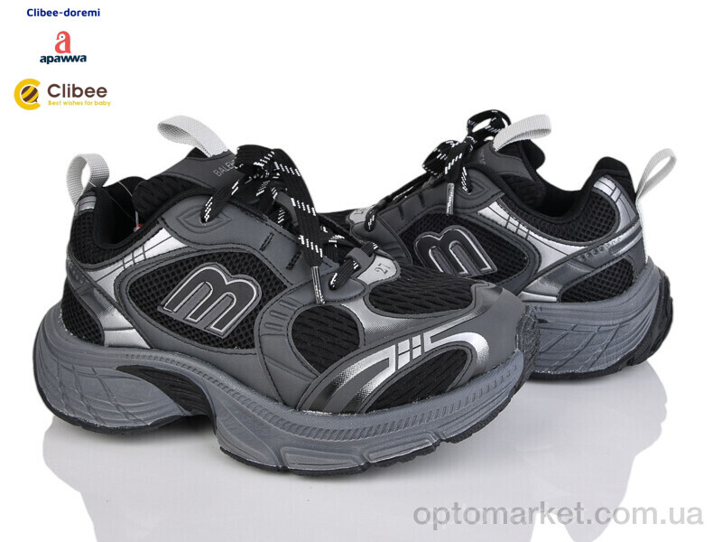 Купить Кросівки жіночі D250516 black Apawwa чорний, фото 1