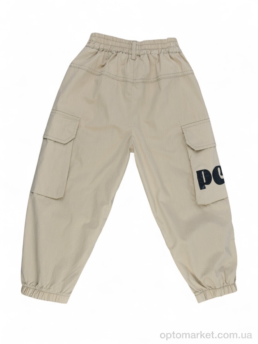 Купить Брюки дитячі D2519 beige Kelaxiong бежевий, фото 2