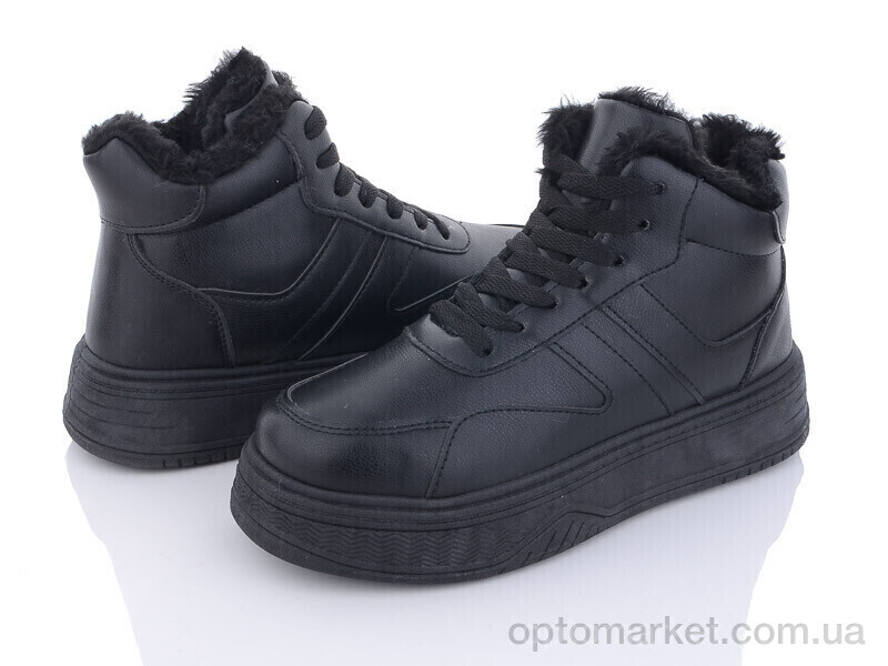 Купить Черевики жіночі D26-1 Ok Shoes чорний, фото 1