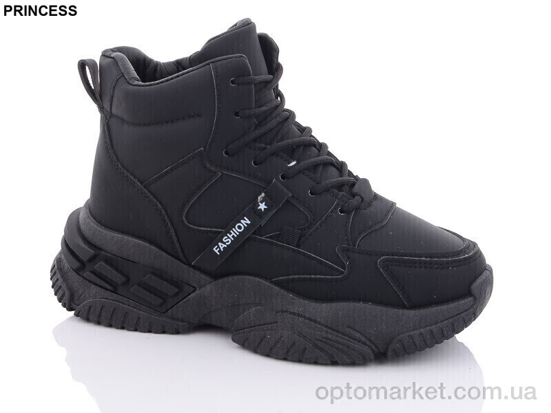 Купить Черевики жіночі D26 black Princess чорний, фото 1