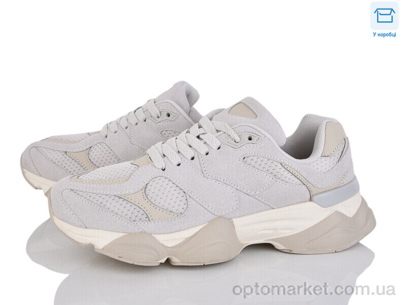 Купить Кросівки унісекс D2621-6 Jomix сірий, фото 1