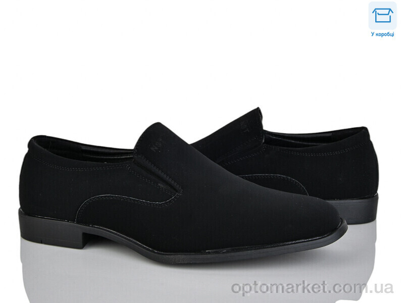 Купить Туфлі чоловічі D297-7A Nasite чорний, фото 1