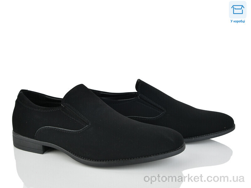 Купить Туфлі чоловічі D298-1A Nasite чорний, фото 1