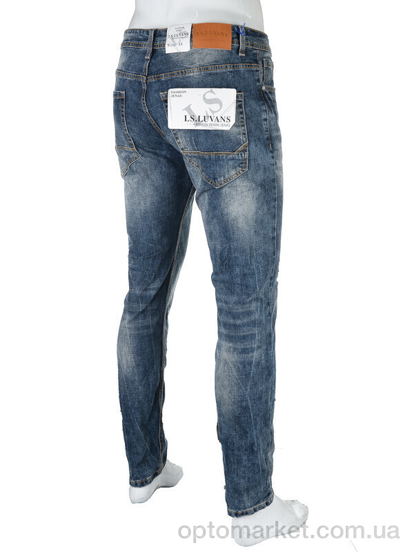 Купить Джинси чоловічі D3002(05869) blue LS.Luwans синій, фото 2