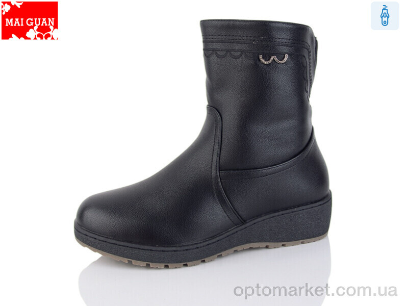 Купить Черевики жіночі D301-2 Maiguan чорний, фото 1