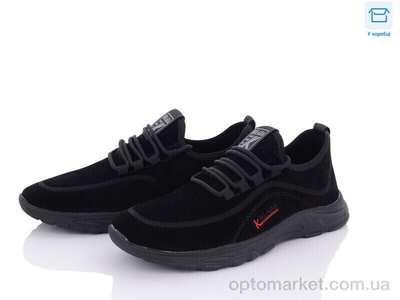 Купить Кросівки чоловічі D3022-2A Kulada чорний, фото 1