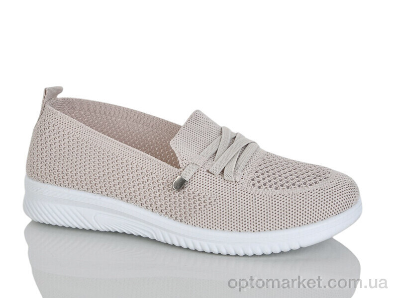 Купить Сліпони жіночі D31-8 Runmax бежевий, фото 1