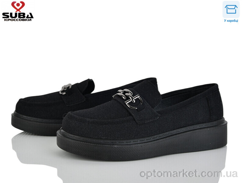 Купить Туфлі жіночі D313-6 Suba чорний, фото 1