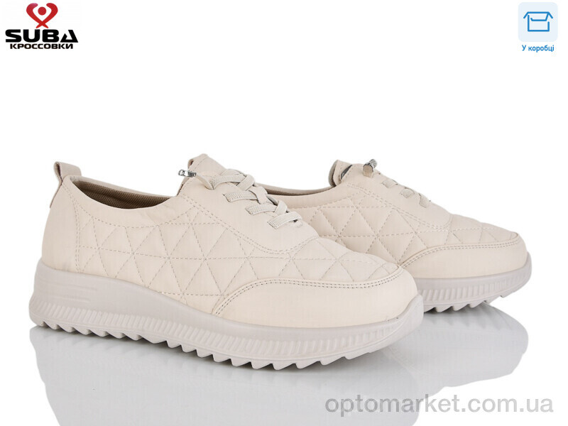 Купить Кросівки жіночі D337-2 Suba бежевий, фото 1