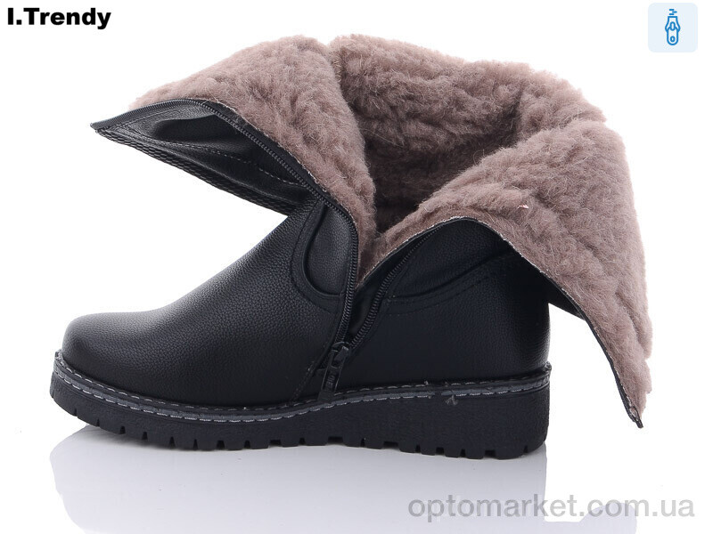 Купить Черевики жіночі D35-1 Trendy чорний, фото 2