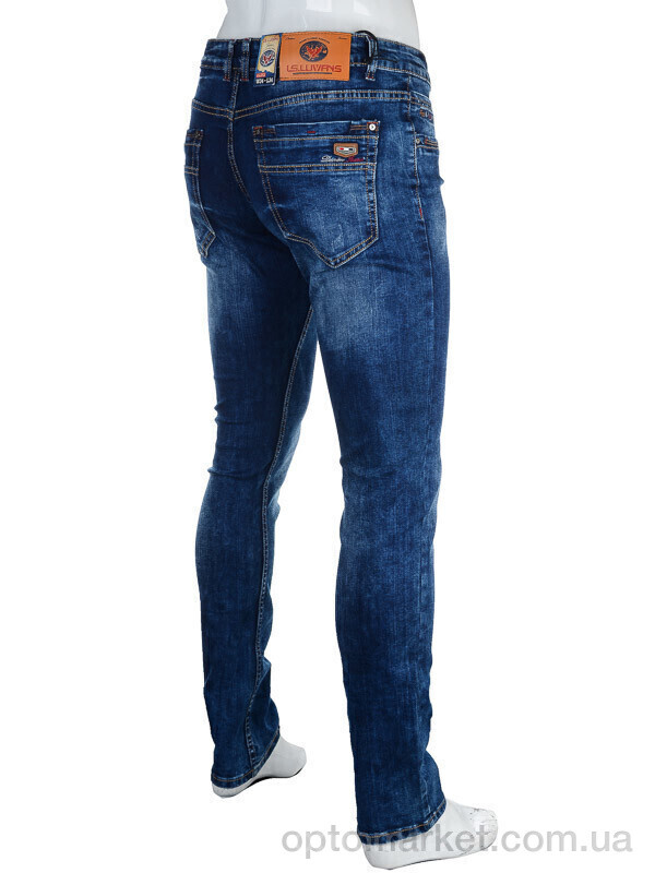 Купить Джинси чоловічі D4003X blue L.S.Livans синій, фото 2