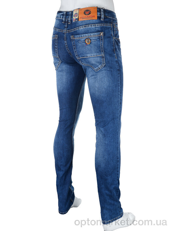 Купить Джинси чоловічі D4033X(05830) blue LS.Luwans синій, фото 2