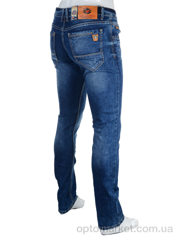 Купить Джинси чоловічі D4036X blue L.S.Livans синій, фото 2