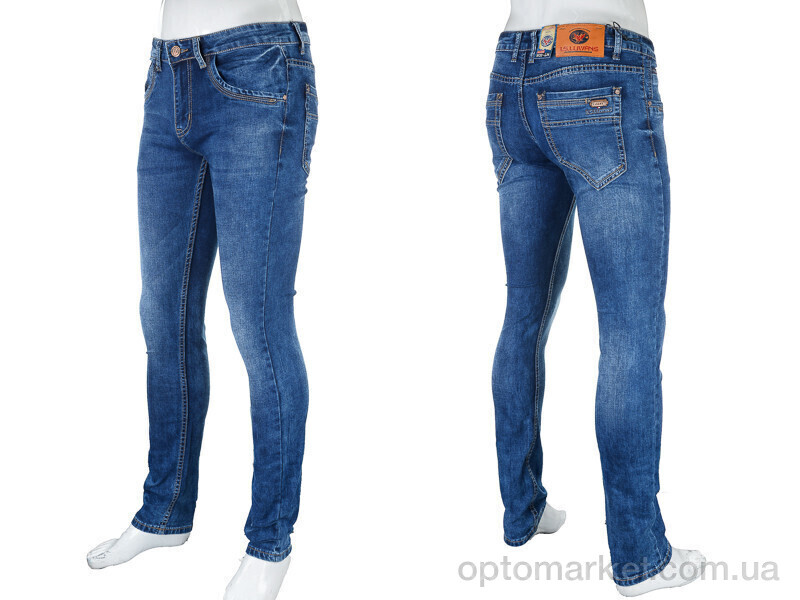 Купить Джинси чоловічі D4038X(05831) blue LS.Luwans синій, фото 3