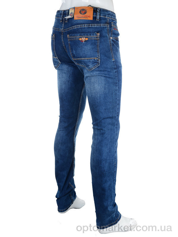 Купить Джинси чоловічі D4041X blue L.S.Livans синій, фото 2