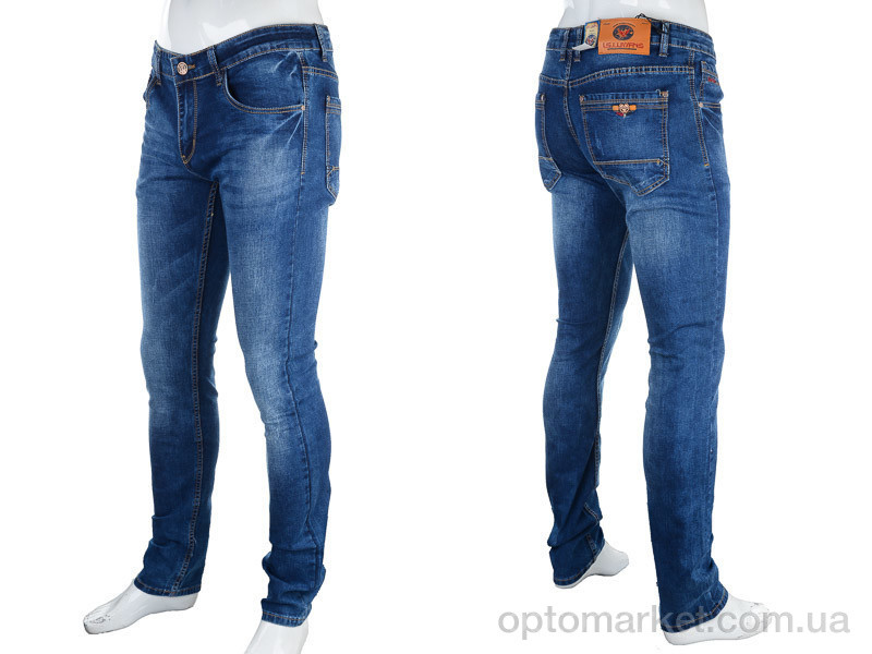 Купить Джинси чоловічі D4041X blue L.S.Livans синій, фото 3