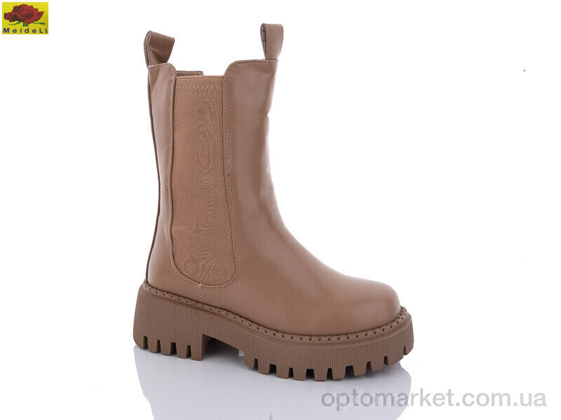 Купить Черевики жіночі D41-20 Mei De Li коричневий, фото 1