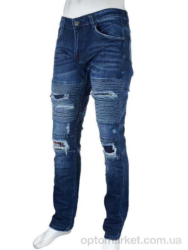 Купить Джинси чоловічі D4173X(05841) blue LS.Luwans синій, фото 1