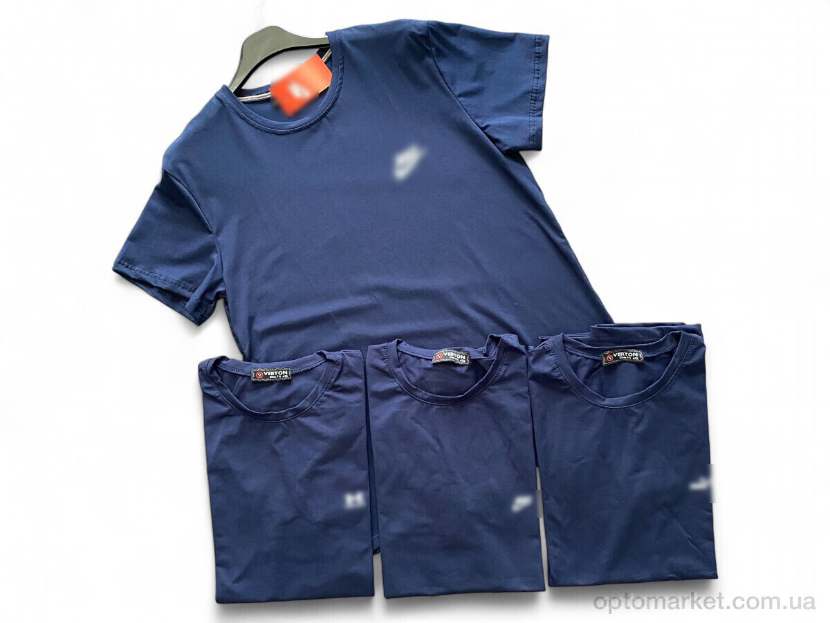 Купить Футболка чоловічі D5 navy mix Verton синій, фото 1