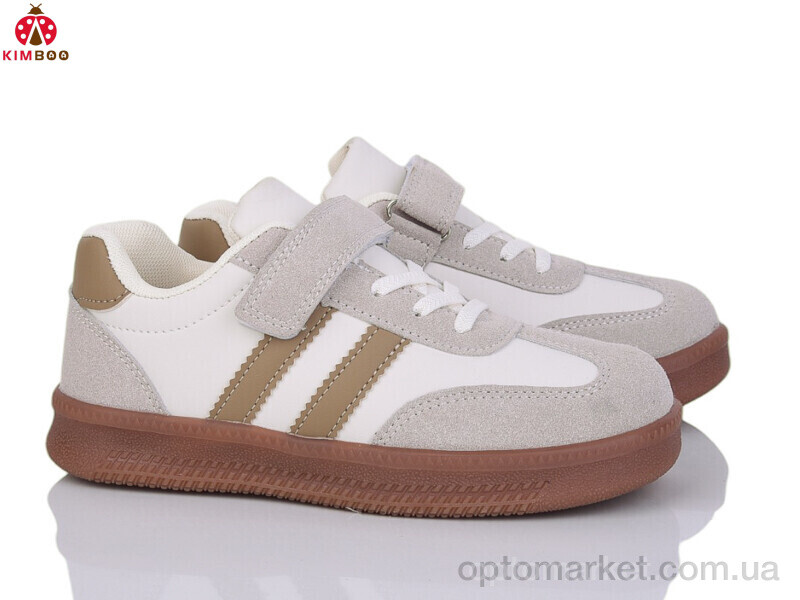 Купить Кросівки дитячі D501-3K Kimbo-o бежевий, фото 1