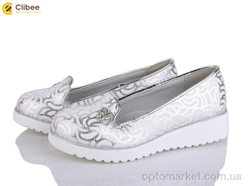 Купить Туфлі дитячі D530 silver Clibee срібний, фото 1
