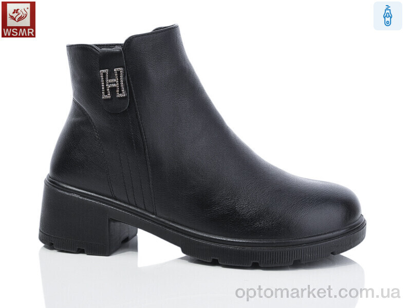 Купить Черевики жіночі D58 WSMR чорний, фото 1