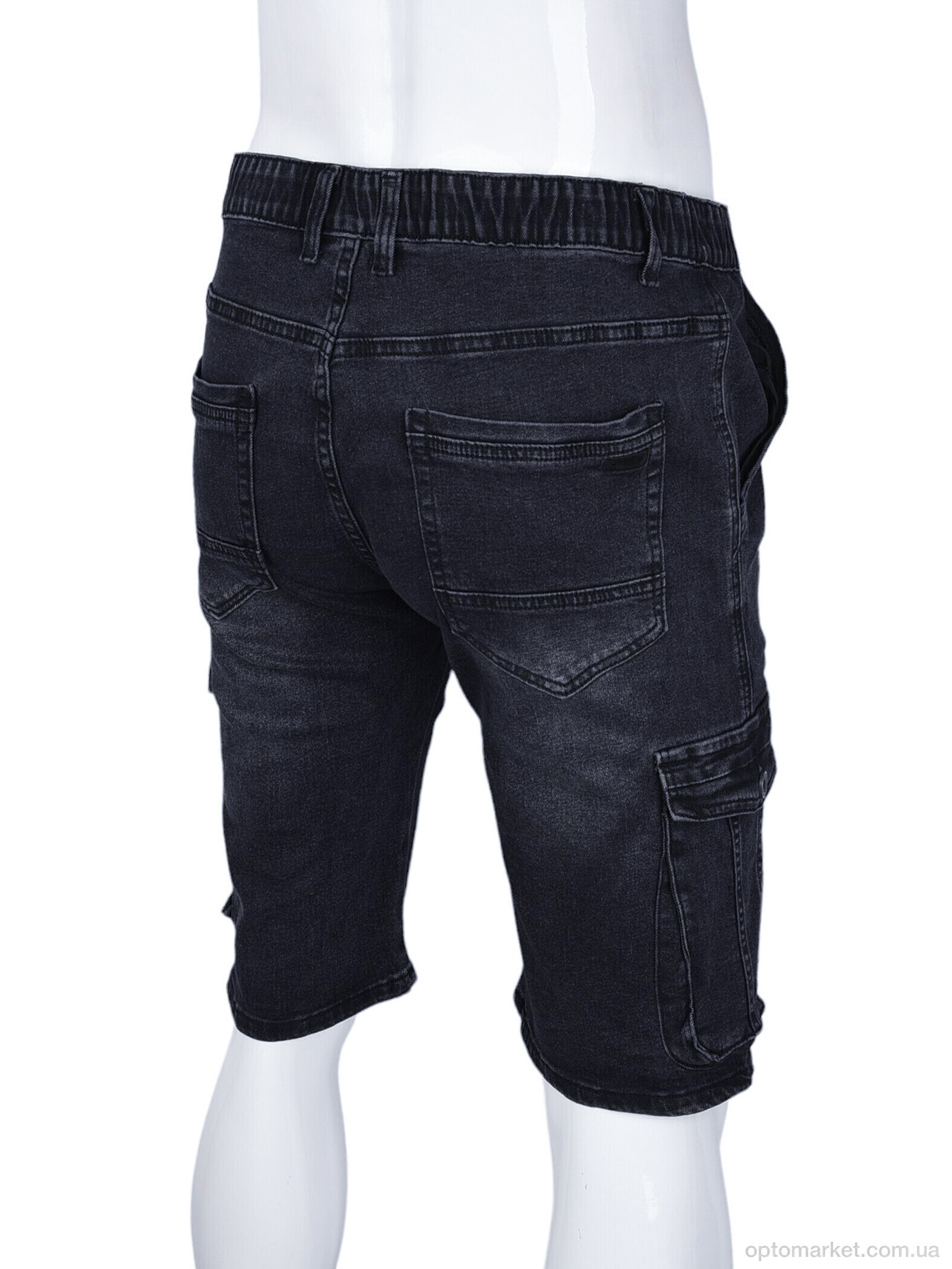 Купить Шорти чоловічі D6507 Baron чорний, фото 2