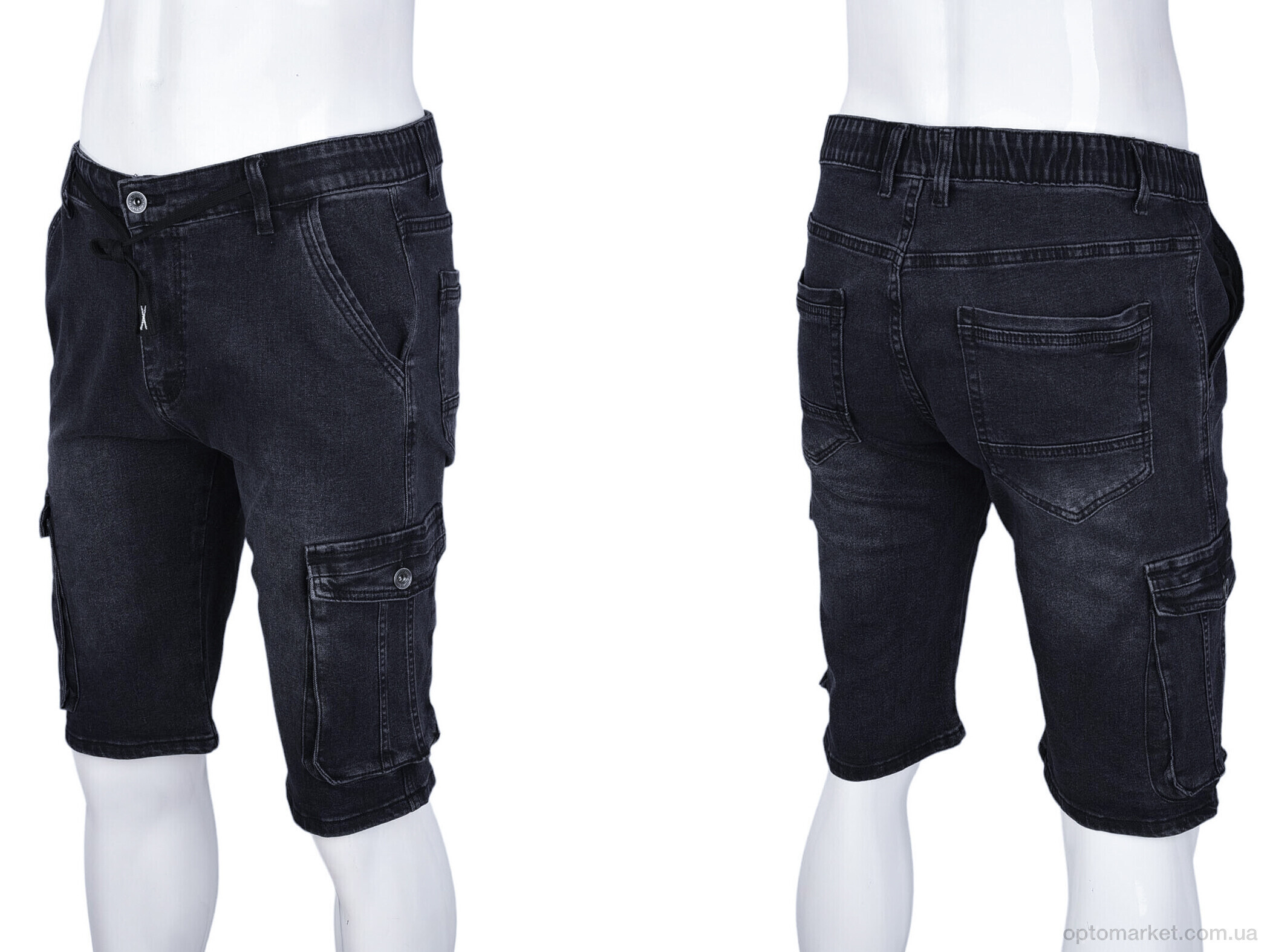 Купить Шорти чоловічі D6507 Baron чорний, фото 3