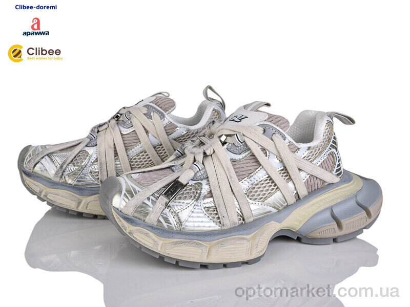 Купить Кросівки дитячі D68037 beige Apawwa бежевий, фото 1