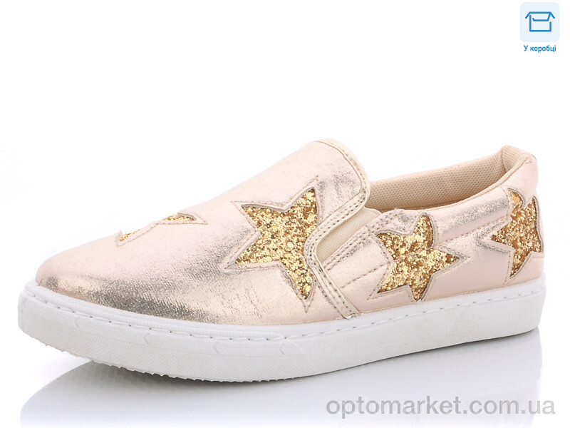 Купить Сліпони жіночі D7 gold CR золотий, фото 1