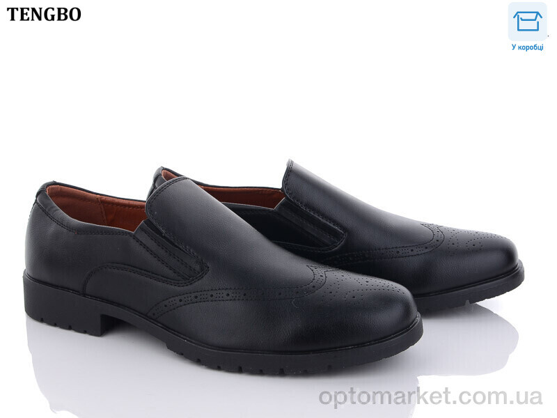 Купить Туфлі чоловічі D7833 YIBO чорний, фото 1