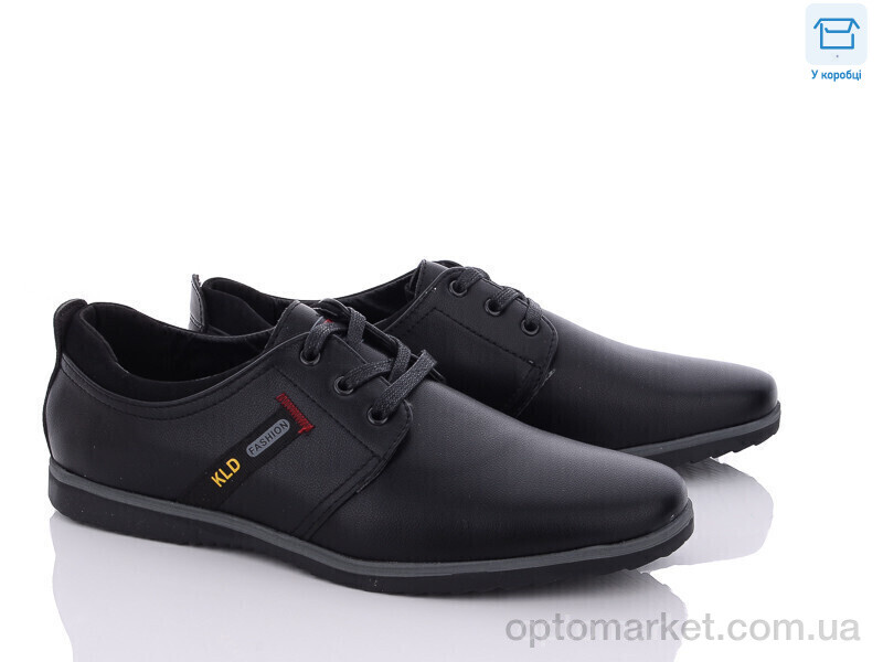 Купить Туфлі чоловічі D80017-32 Kulada чорний, фото 1