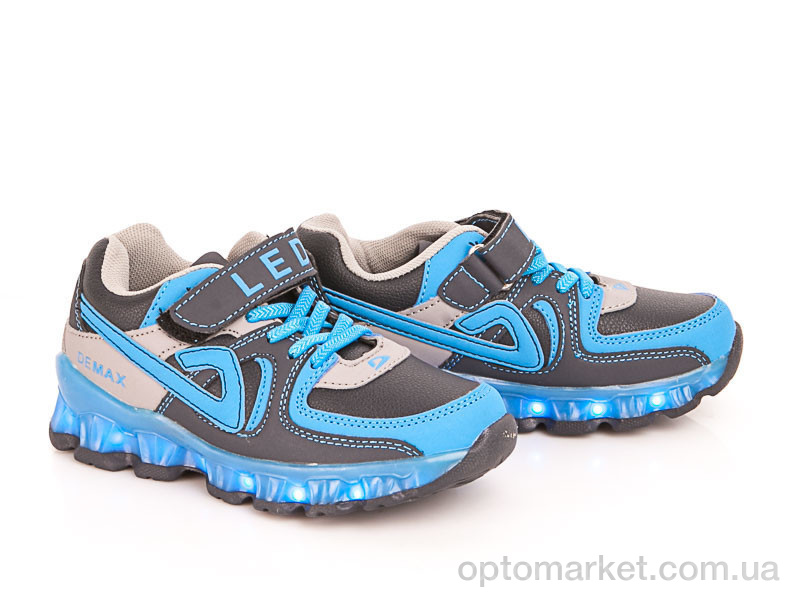 Купить Кросівки дитячі D8066-2 navy-grey-blue Demax синій, фото 1