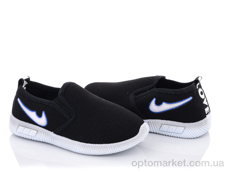 Купить Сліпони дитячі D81-3 Blue Rama чорний, фото 1