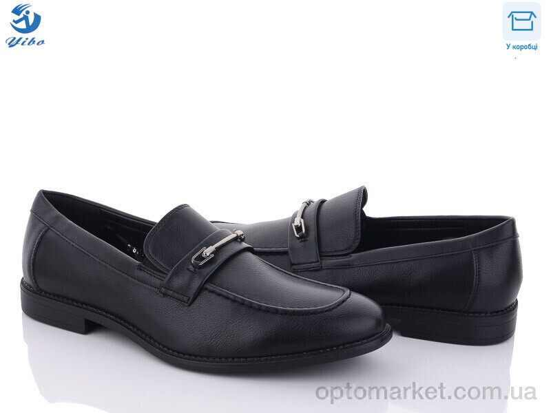 Купить Туфлі чоловічі D8131 YIBO чорний, фото 1